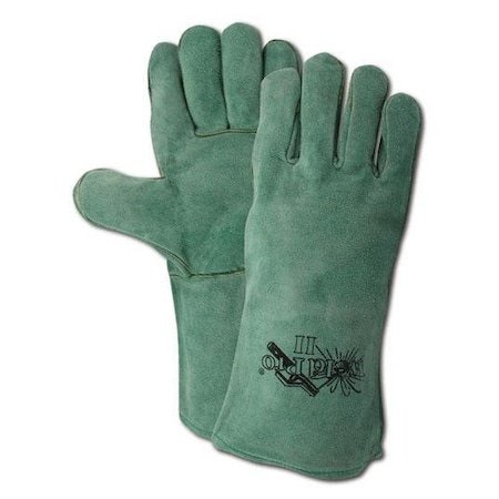 Magid WeldPro Y6701 Side Split Cow Leather Welding Gloves, 12PK Y6700